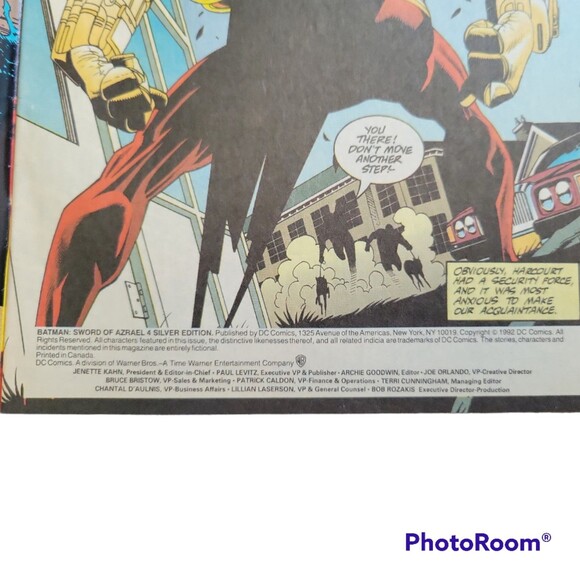 DC SILVER EDITION Batman Sword of Azrael - 1992 - Picture 3 of 5